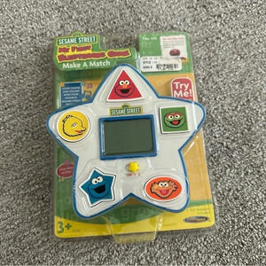 Sesame Street my first electronic Game make a match Techno Source 2005‎
